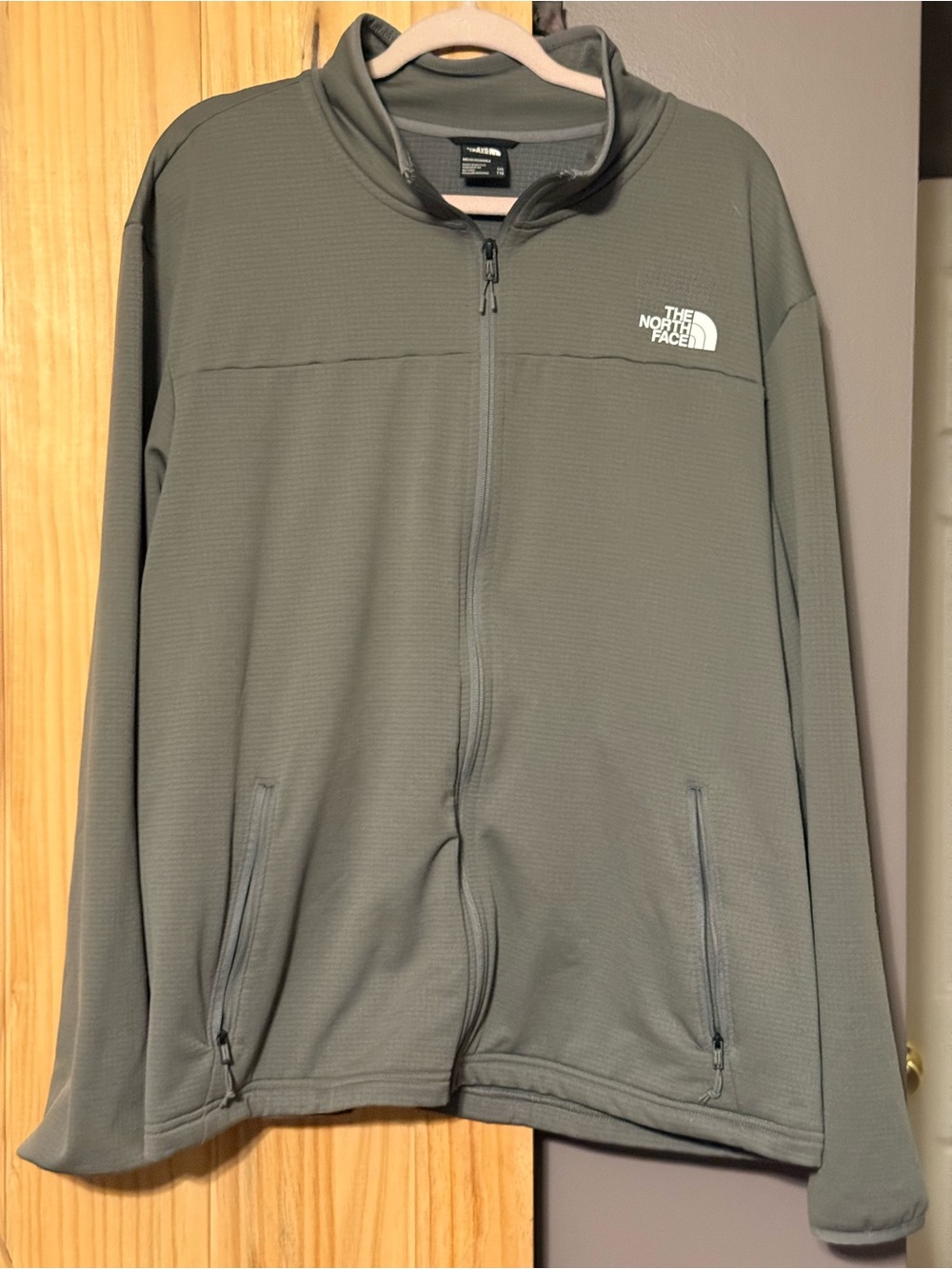The North Face Men's Gray Full-Zip Jacket